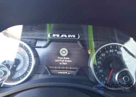 2022 Ram 1500 Big Horn 4X2 6'4 Box from USA, damaged, VIN 1C6RREBT1NN113507